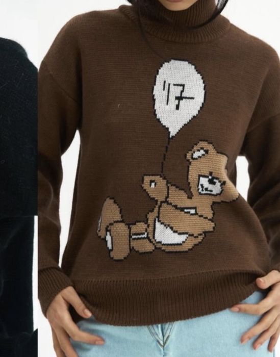 Cher’17 светр S-M Трендового КОРИЧНЕВОГО кольору