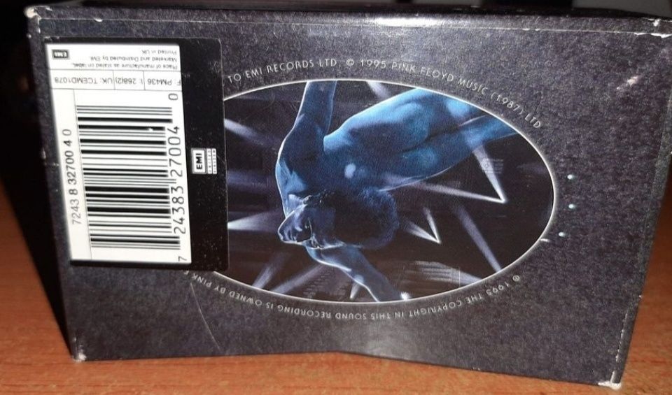 Pink floyd pulse concerto live box set 2 1994 K7 cassete APENAS A BOX