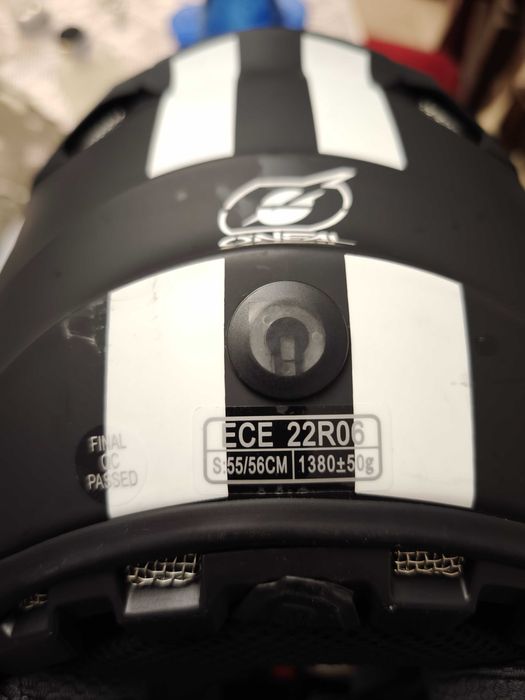 Capacete mota 4 usado