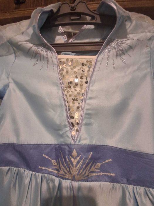 Carnaval_ vestido Princesa Elsa_ Frozen