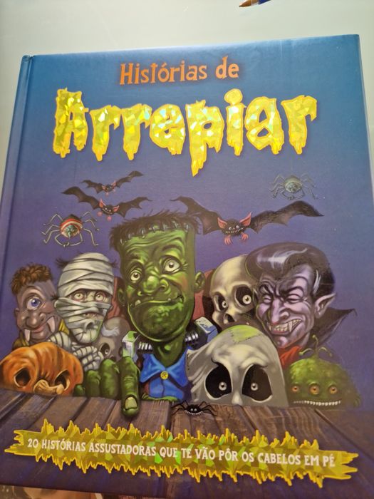 Livro história de arrepiar