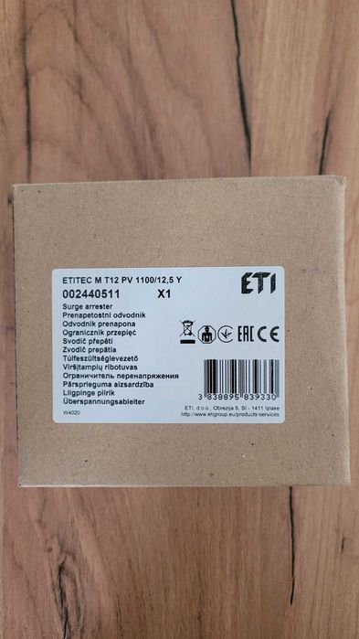 Ogranicznik przepięć DC PV ETI