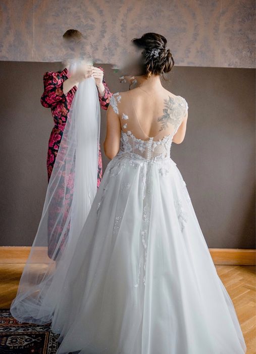 Suknia ślubna księżniczka