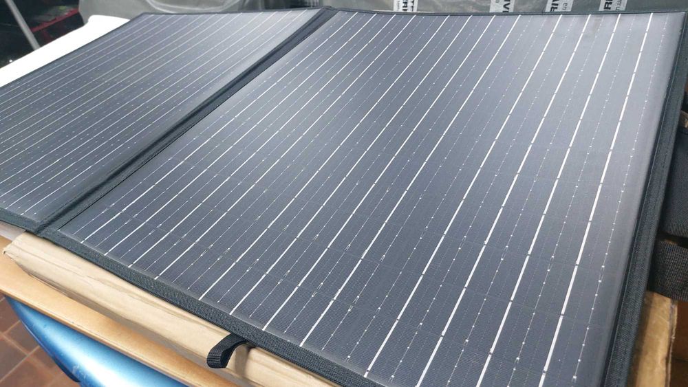 солнечная панель батарея 100W зарядное на Bluetti Ecoflow Bluetti и др