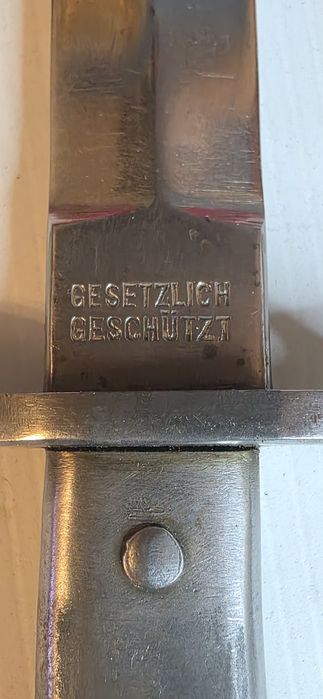 Bagnet Mauser ersatz-nóż okopowy M16  Demag