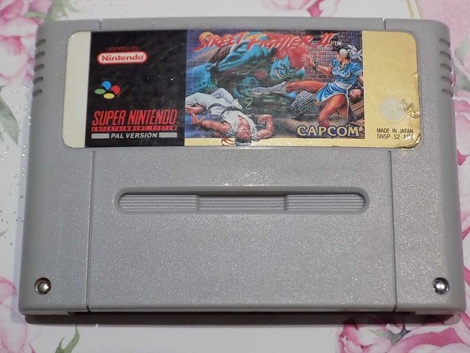 Street Fighter II 2- gra na Super Nintendo Entertainment System (SNES)