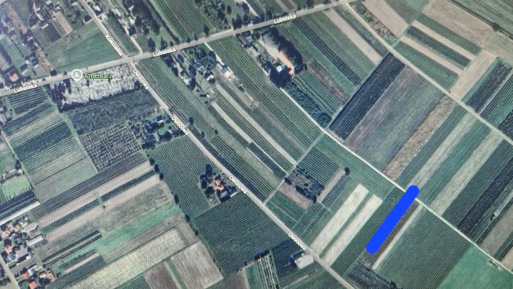 Sprzedam pole 5400m2  Karczmiska 2