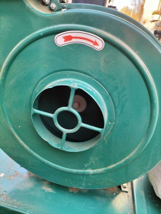 Odciąg wentylator trocin mobilny