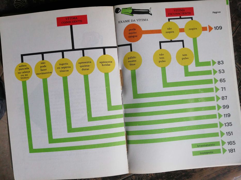livro socorrismo elementar de 1978