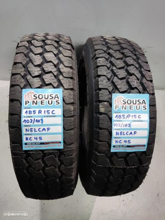2 pneus novos 185-15c Nelcaf - oferta dos portes