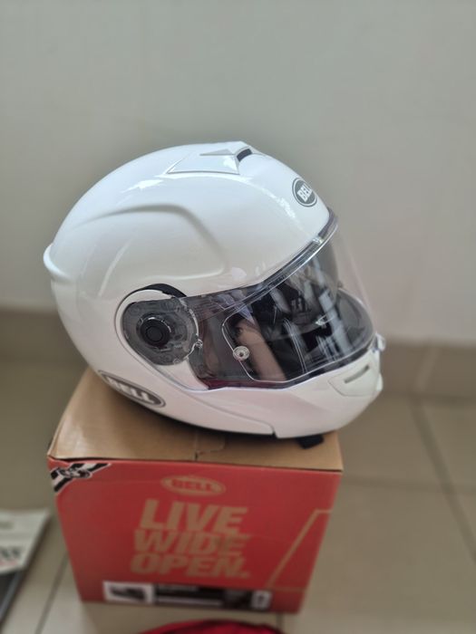 Capacete modular Bell com intercomunicador