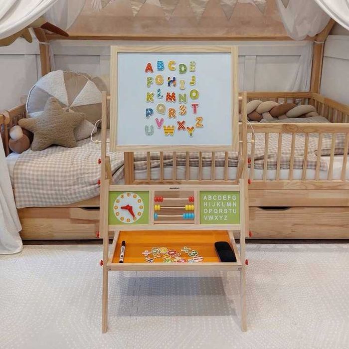 TABLICA MAGNETYCZNA KREDOWA Zestaw Edukacyjny dla Dzieci‼️