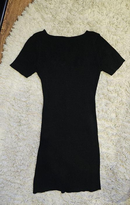 Чорне міні-плаття  ONE BY ONE, S