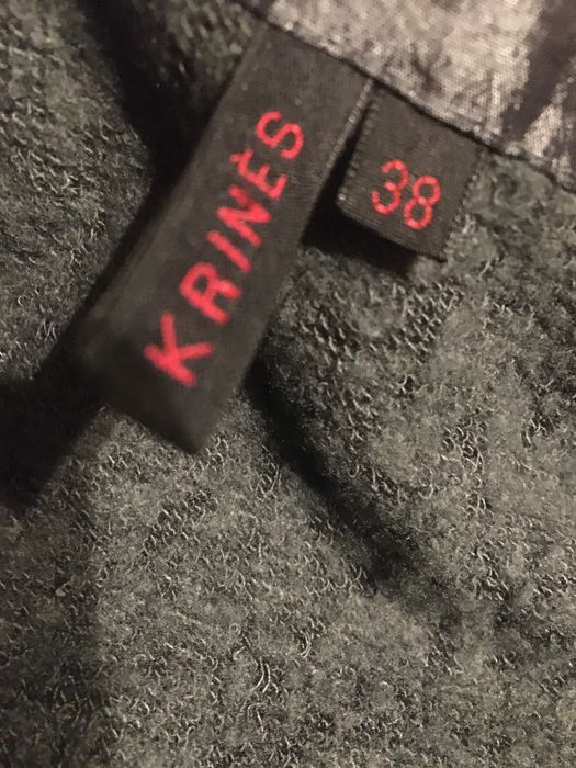 Walter Krines sukienka długa maxi na zimę ciepła  38 syrenka