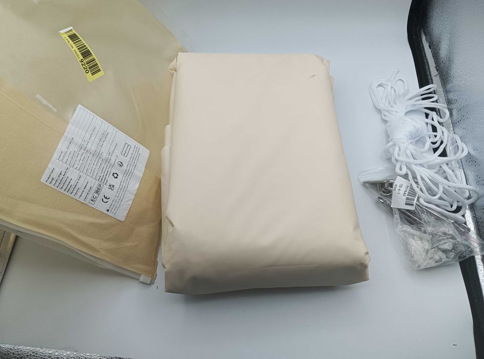 Toldo Sol Impermeável 4x6m c/ Kit Montagem