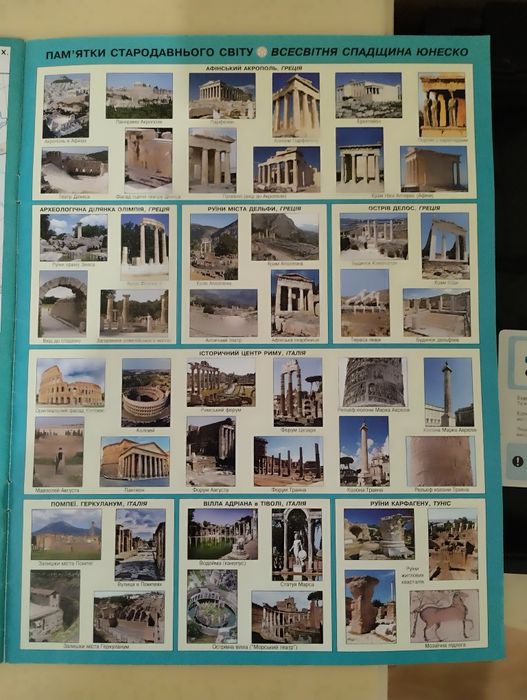 Атлас  всесвітня історія+історія України для 6 класу