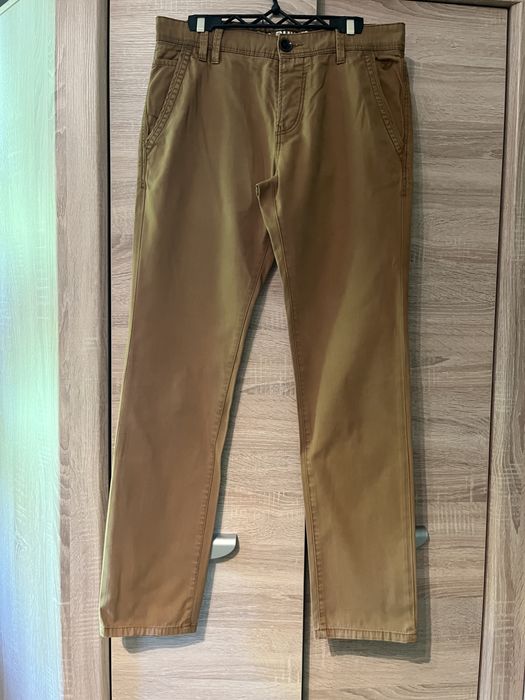 Męskie bawełniane spodnie Chino rozmiar 29/30 S