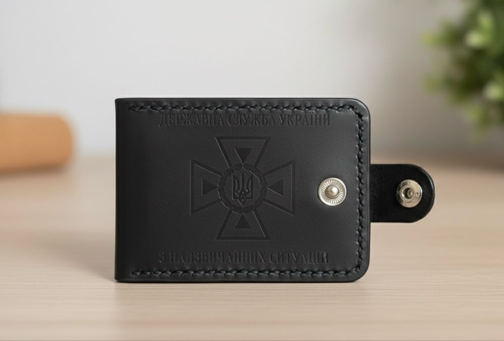 Обкладинка для посвідчення ДСНС нового зразка |шкіра