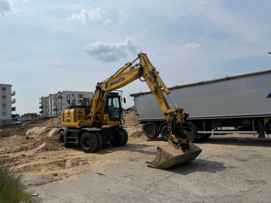 usługi KOPARKĄ wolne terminy
