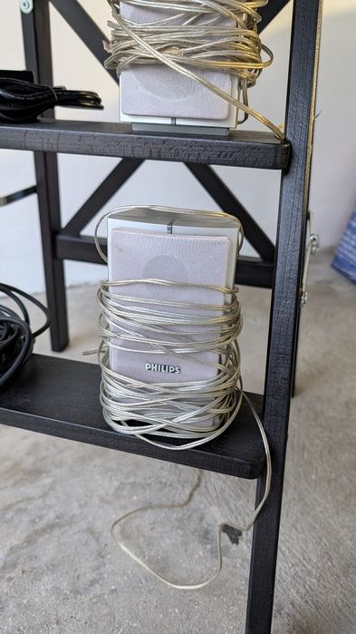 Sistema som 5.1 (amplificador + colunas)