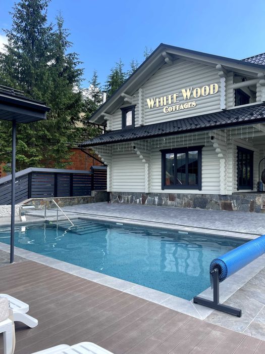 Будинок у Карпатах, Буковель | White Wood Cottages | Сауна | Джакузі
