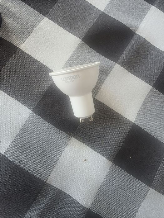 Plafon LAGOS 20 czarne lampy halogeny 4szt.