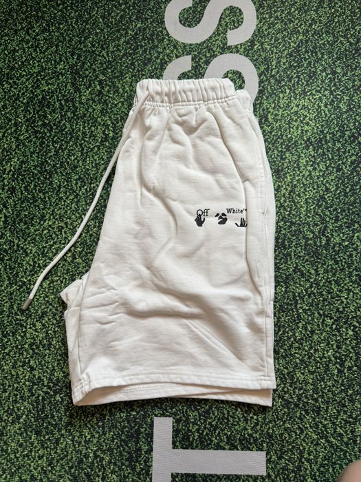 Шорти off white офф вайт оф чорні черные білі белые
