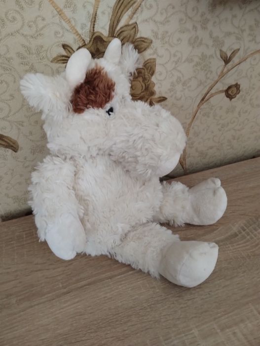 Мягкая игрушка, маленький бычок.