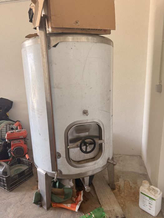 Cuba de inox, de 500L e 1000L