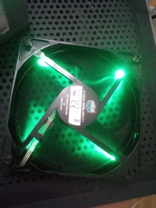 6 Ventoinhas - cooler master e outras