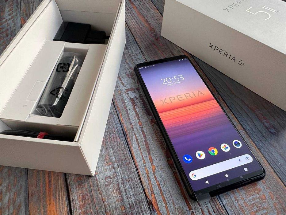 ⤷ SONY Xperia 5 mark II  8/128gb - новий, гарантiя