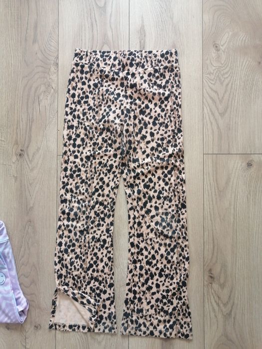 Spodnie z szeroką nogawka dla dziewczynki