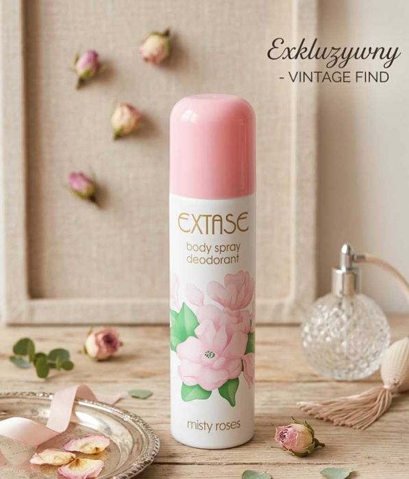 Extase Body Spray Deodorant – Misty Roses (Vintage)