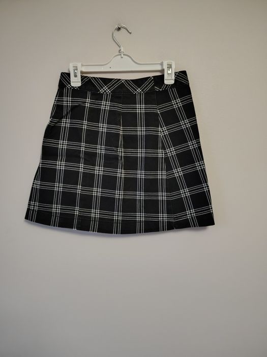 Spódnica w kratkę,r.S, H &M, Vintage