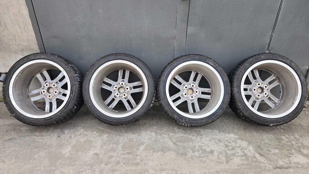 Оригінальні диски Audi з новою гумою Dunlop 245/40 R18 | 5×112 | 9j | ET52