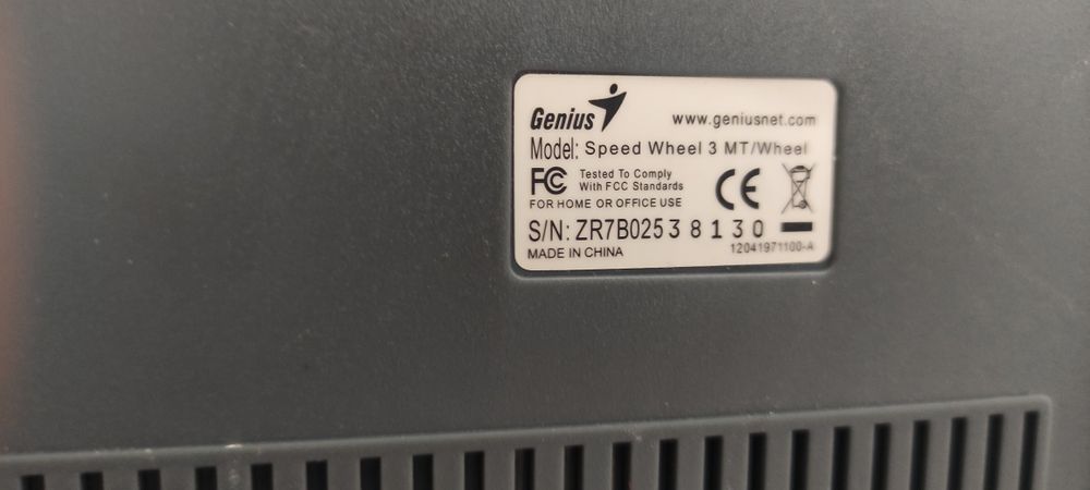 Игровой руль и педали Genius Speed Wheel 3 MT Vibration USB