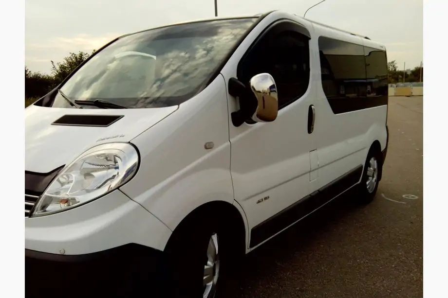 Віваро /трафікХром накладки на дзеркала віваро /трафік (Vivaro trafic)