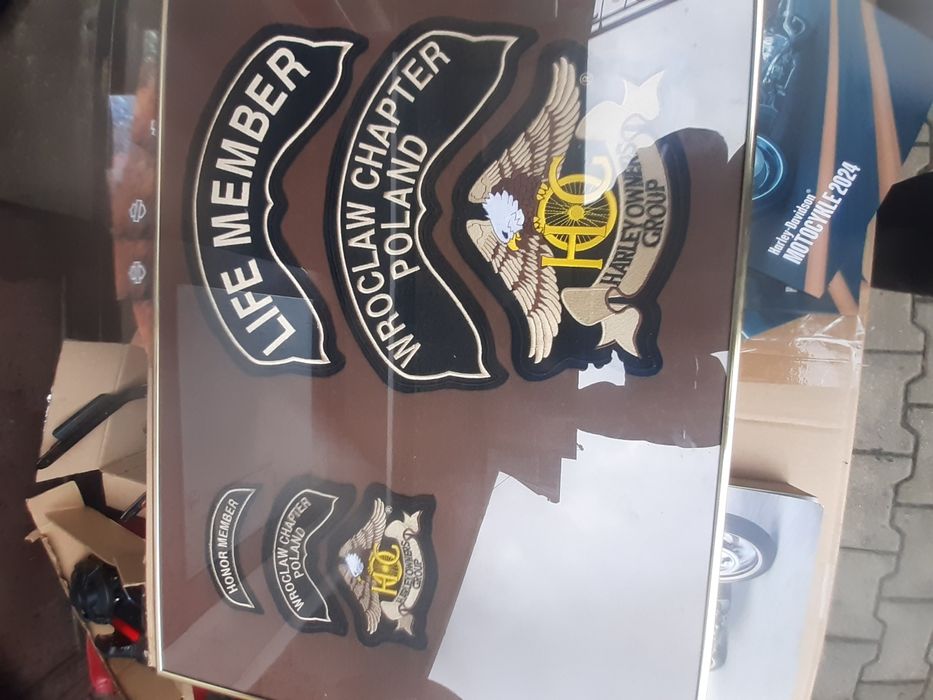 Naszywki Harley team