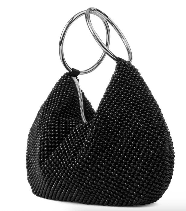 Елегантна вечірня/коктейльна сумочка-клатч у стилі "beaded bag"