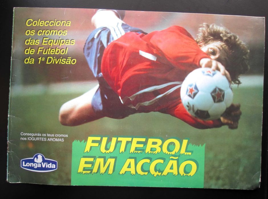 Caderneta Futebol em acção