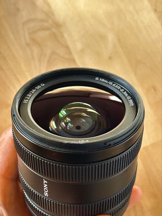 Sony FE 24-50mm f2.8 (COMO NOVA)