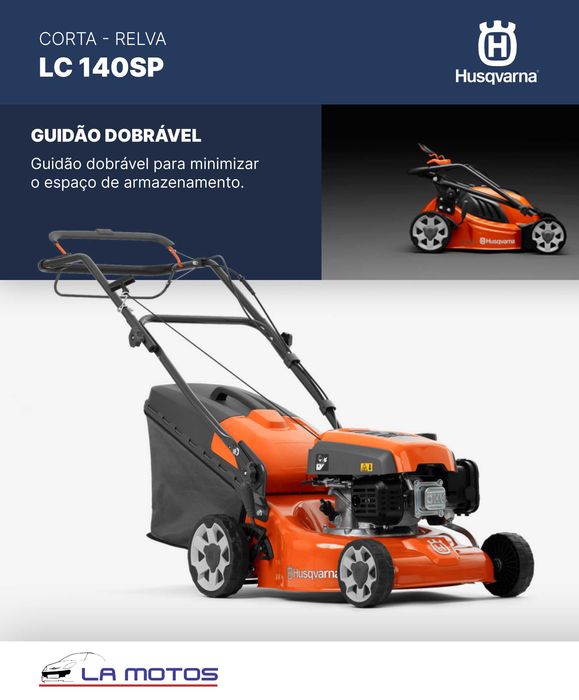 Corta Relvas Automotriz Husqvarna LC 140SP