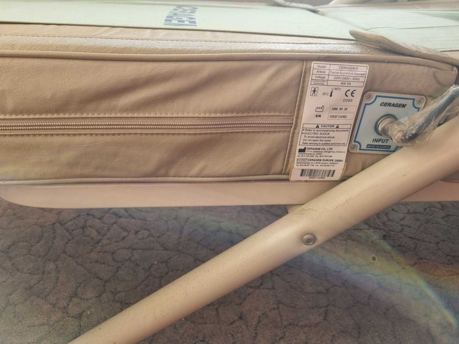 Łóżko masujące CERAGEM-E – masaż + terapia ciepłem | Poznań