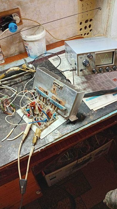 Платы усилителя Quad405 (Орбита 002) рабочие, 100W на 8 ом.