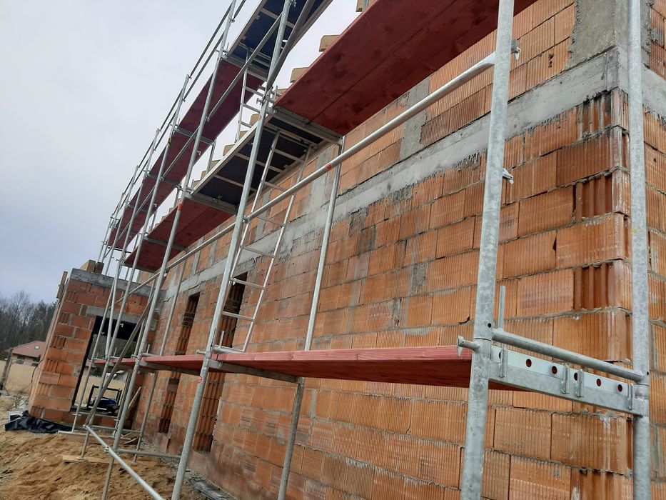 Wynajem rusztowań elewacyjnych  Głogów Jerzmanowa  Polkowice