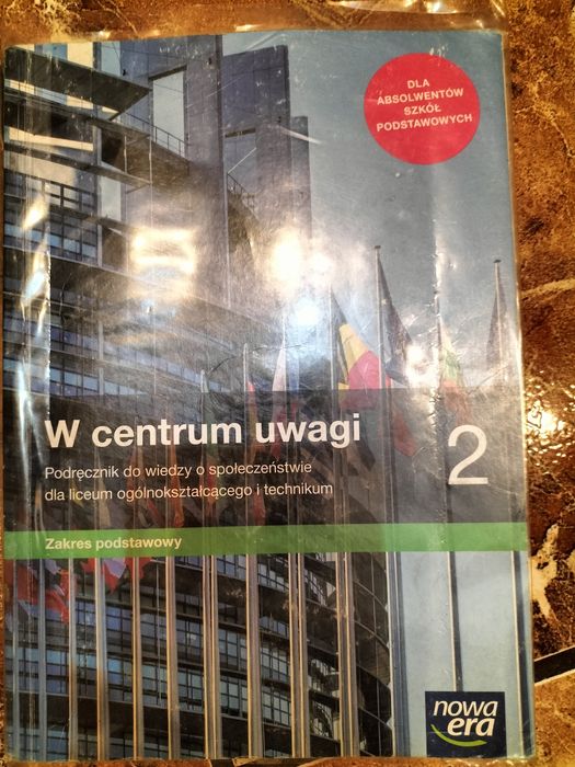 Książki liceum technikum Wos klasa 2 WOS