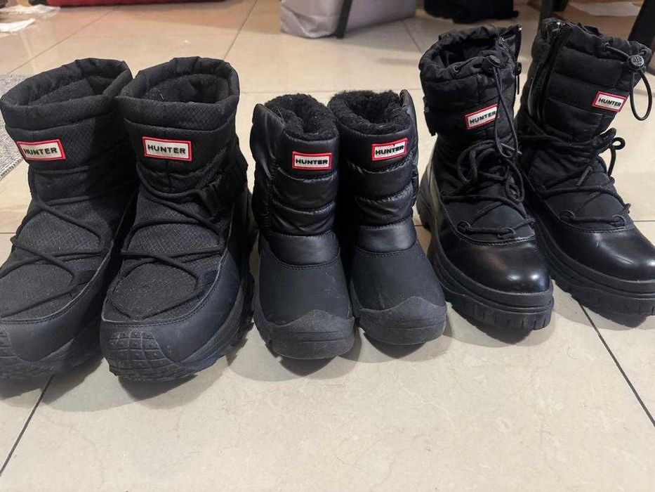 Hunter Water Proof Snow Boot Shoes size 32, 39, 42 without damage [Urgent Sell]