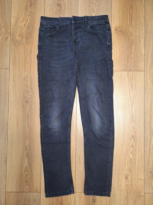 Czarne jeansy Only & Sons slim jeans W28 L32