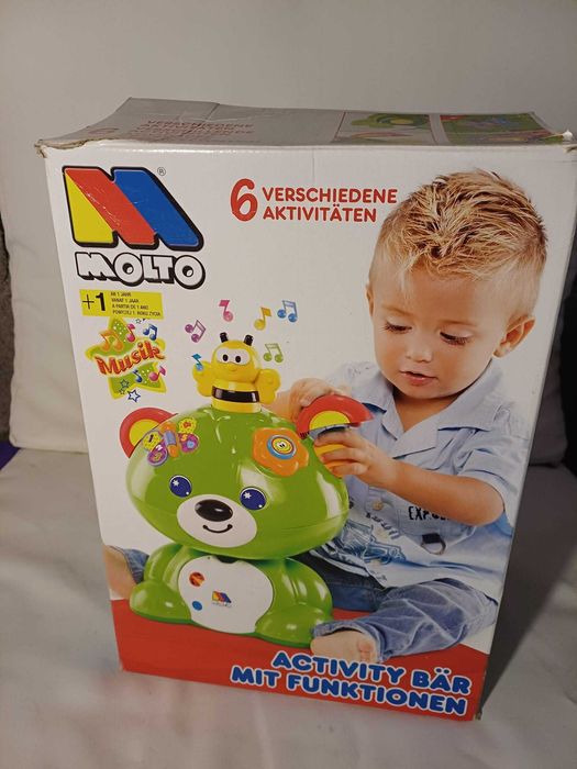 Urso de Atividades Verde Molto