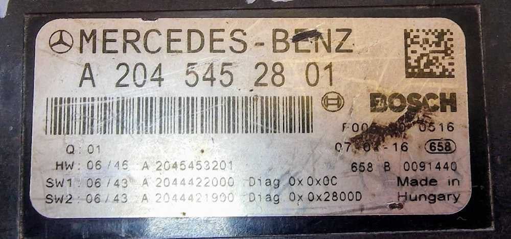 Caixa Fusíveis / SAM / BSI A2045452801 - MERCEDES-BENZ C-CLASS